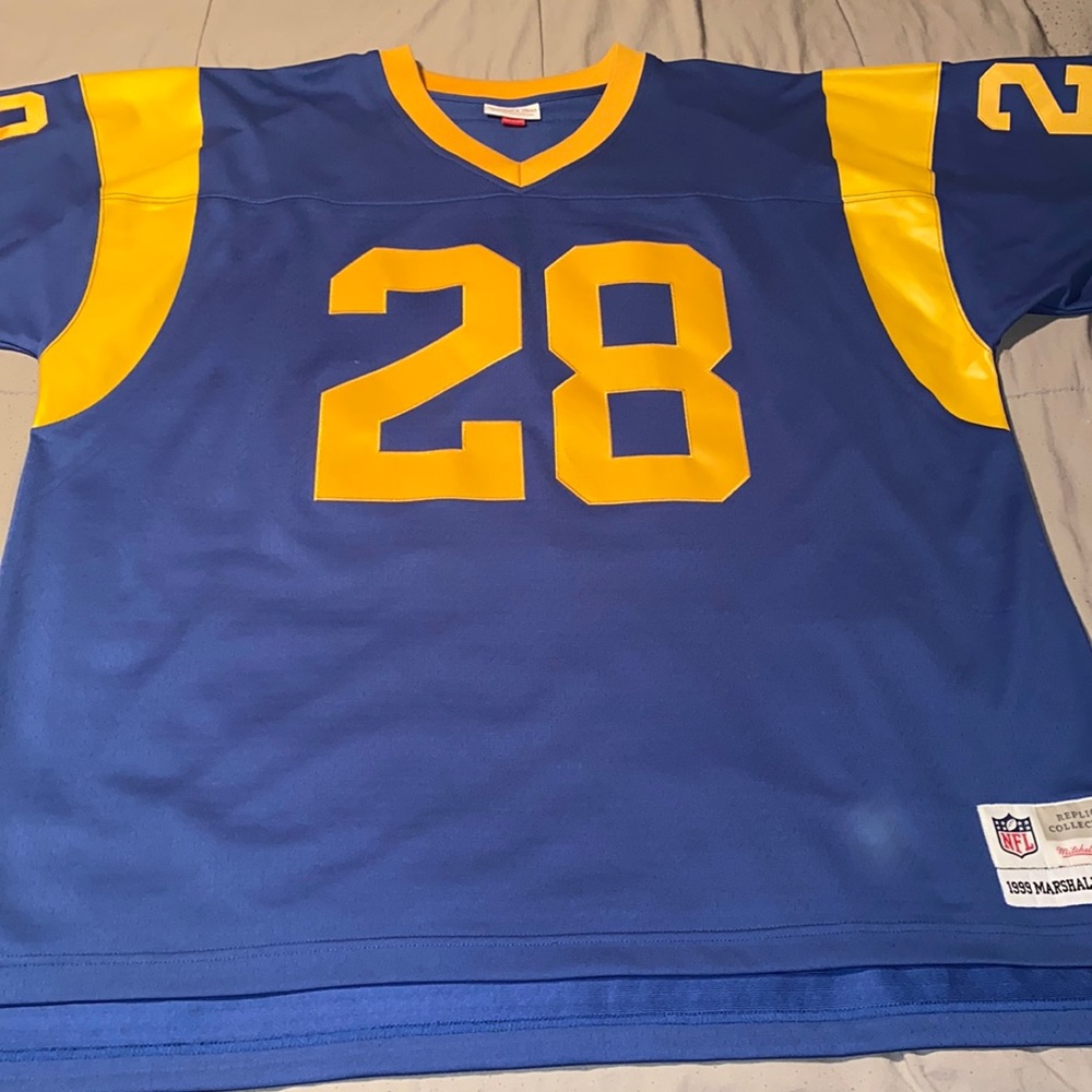 1999 Marshall Faulk throwback jersey sz 56 (3xl)